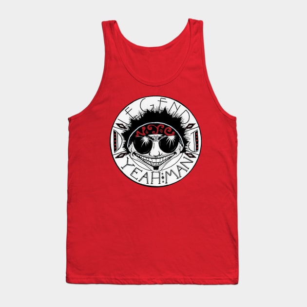 DJ Legend Tank Top by Adam Ahl